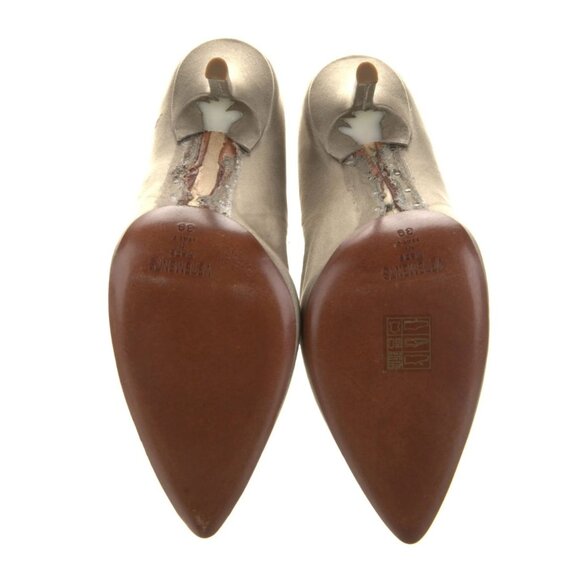 VETEMENTS Satin Distressed Accents Sock Boots - Picture 5 of 5